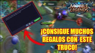 TRUCOS PARA CONSEGUIR INCREIBLES REGALOS TOTALMENTE GRATIS 😱 | MOBILE LEGENDS ESPAÑOL