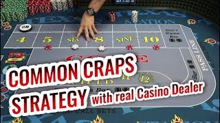 Most Common CRAPS STRATEGY | Craps Lesson with Jason