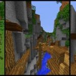 How to make a Minecraft RAVINE Town!