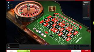 Winning Roulette System!! LADBROKES CASINO. £10 in 3minutes!