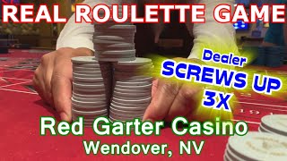 Live Roulette Game #16 – WINNING AT ROULETTE! – Red Garter Casino, Wendover, NV – Inside The Casino