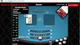 Online Baccarat at Bovada Casino – GamblingNerd.com