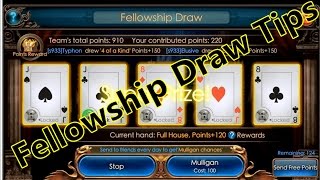 Legacy Of discord- Fellowship Poker Draw Game Tips