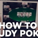 How To Study & Improve In Online Poker