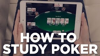 How To Study & Improve In Online Poker
