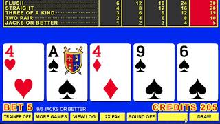 [[New]] 9/6 Jacks Or Better Video Poker Strategy + $200 Session – Mistake @ 7:57, Sorry + Wins $100