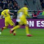 Edinson Cavani roulette skill vs Angers HD