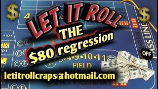 Craps Betting Strategy – The $80 Regression WIN MONEY ON FIRST THREE ROLLS!