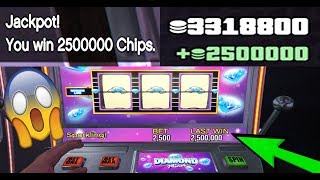 *NEW* WIN JACKPOT $2,500,000 EVERY 10 MIN AT THE SLOT MACHINE CASINO IN GTA ONLINE ($100,000,000 EZ)