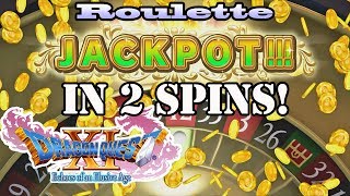 Dragon Quest XI – CASINO: 1000000 Tokens – Roulette Jackpot in 2 Spins!