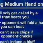 Expert Insight Poker Tip: Betting with Medium Strength Hands