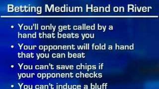 Expert Insight Poker Tip: Betting with Medium Strength Hands