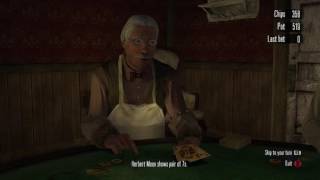 Red Dead Redemption HOW TO PLAY TEXAS HOLD EM XBOX ONE