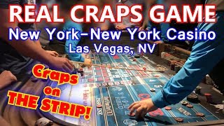 LIVE Craps Game #12 – New York-New York Casino, Las Vegas, NV – Inside the Casino