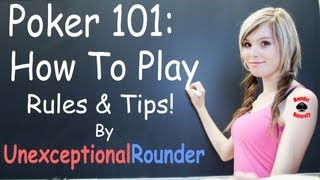 How To Play Poker – Texas Holdem Beginner Tutorial – Poker Rules