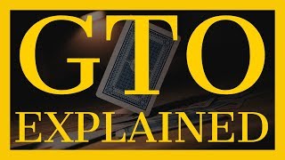 GTO Basics Explained in One Simple Example: River Toy Game