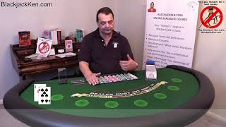 Blackjack Tips #12 – How to play the Ace & 7, the most misplayed hand in Blackjack.