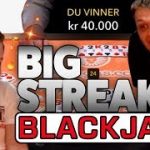 Blackjack winning streak