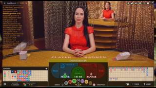 Live Dealer Baccarat – Player winning streak example