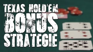 Texas Hold ’em Bonus (Casino Hold’em) Strategie – Tipps und Tricks – wie man gewinnt