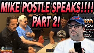 #6 MIKE POSTLE INTERVIEW W/ MIKE MATUSOW PART 2 INVESTIGATION