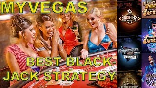 How To Play MyVegas BlackJack (Best Strategy 2018)