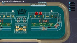 Craps guide for beginners Vid 8: RP Grinding and some betting strategies
