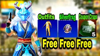 (PUBG MOBILE)  New tips/Coupon Craps,Silvar fragned,Outfits/