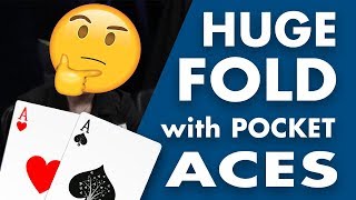 Alec Torelli Makes HUGE Fold with POCKET ACES on Poker Night in America