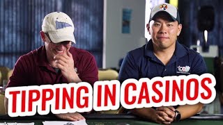 HOW TO TIP A DEALER IN THE CASINO  | Casino Gaming Chat 2019