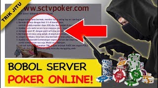 TIPS RAHASIA MAIN POKER ONLINE BOBOL SERVER SCTVPOKER