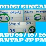 PREDIKSI TOGEL SGP HARI RABU 09 OKTOBER 2019 SAH JP PAUS BOS