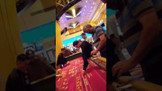 Live casino craps action # 2.