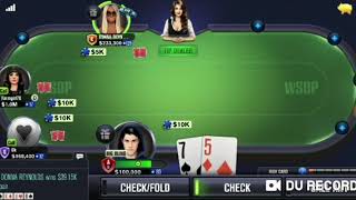 postflop all-in bet strategy NL texas holdem poker(force them fold)