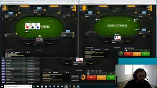 Poker Vlog Ep 6 – Global Poker Streamers – Texas Holdem Poker Strategy Advanced Cash Game Micros