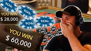 MASSIVE Online Blackjack and Roulette win!