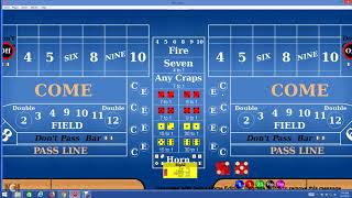 The new DON’T BRONZE WINDOW craps strategy!!!  Big profits within 10 minutes!  Shown here!