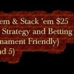 Add ’em & Stack ’em $25 Craps Strategy and Betting video (Round 5)