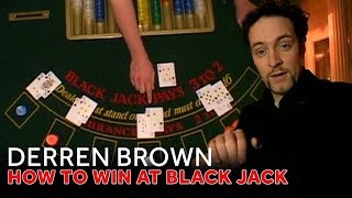Derren Brown Demonstrates How He Wins At Black Jack