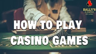 How to play Blackjack in a casino and win !! ballys casino colombo