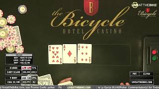 Maria Ho Plays High Stakes $50/100/100 NLH! – Live at the Bike!