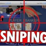 Baccarat – Sniping my way UP ! 1000$ profit – ONE DAY