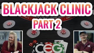 BLACKJACK Training with David & Holley Part 2 | Live Casino Blackjack Let’s Play