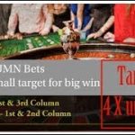 Roulette strategy to win, Column Bets Target Setting and bank roll management