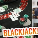 LIVE BLACKJACK BATTLE | David Vs. Timmy Ep.16