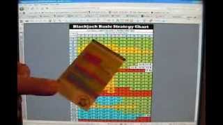 Free Blackjack Basic Strategy Chart Pocket Printable Cheat Card!