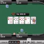 Online poker strategy – Top full house facing a raise with deep stacks