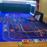 Live craps table rolling 7s Iron cross betting part 1