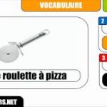 [Français] [Vocabulaire] # Une roulette à pizza