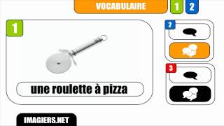 [Français] [Vocabulaire] # Une roulette à pizza